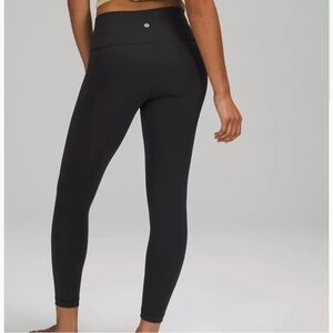 Lululemon Wonder Under Black Leggings Size 10